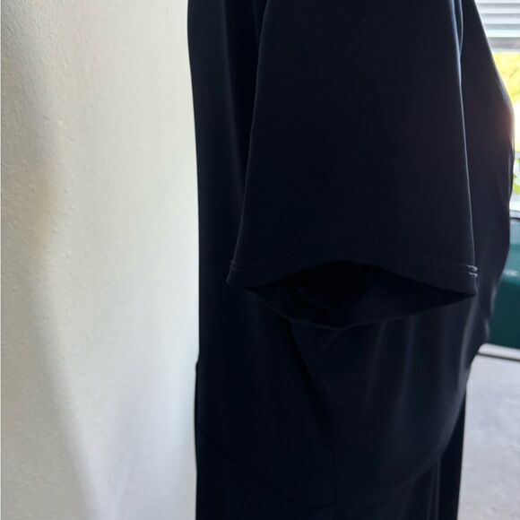 Elegant Black Wrap Dress Ralph Lauren size 16 - Picture 5 of 7